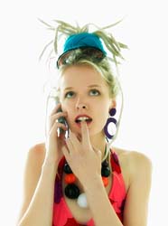 Blonde Phone Call