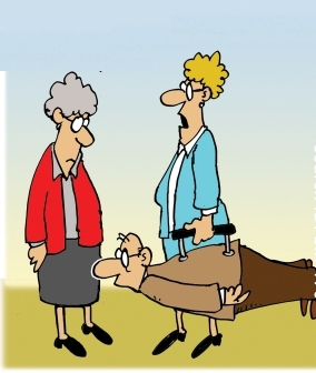 Is the wife in control?