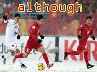 Định nghĩa & cách phát âm từ although