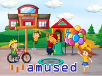 Định nghĩa & cách phát âm từ amused