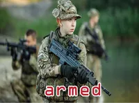 Định nghĩa & cách phát âm từ armed