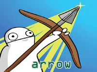 Định nghĩa & cách phát âm từ arrow
