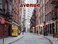 Định nghĩa & cách phát âm từ avenue