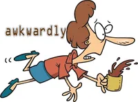 Định nghĩa & cách phát âm từ awkwardly