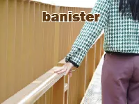 Định nghĩa & cách phát âm từ banister