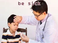 Định nghĩa & cách phát âm từ be sick