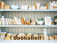 Định nghĩa & cách phát âm từ bookshelf