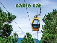 Định nghĩa & cách phát âm từ cable car