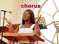Định nghĩa & cách phát âm từ chorus