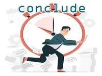 Định nghĩa & cách phát âm từ conclude
