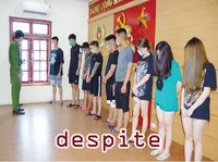Định nghĩa & cách phát âm từ despite