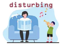 Định nghĩa & cách phát âm từ disturbing