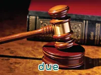 Định nghĩa & cách phát âm từ due