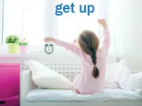 Định nghĩa & cách phát âm từ get up