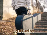 Định nghĩa & cách phát âm từ guitarist