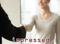 Định nghĩa & cách phát âm từ impressed