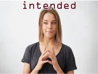 Định nghĩa & cách phát âm từ intended