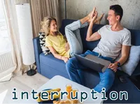 Định nghĩa & cách phát âm từ interruption
