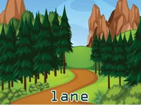 Định nghĩa & cách phát âm từ lane