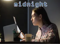 Định nghĩa & cách phát âm từ midnight