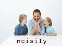 Định nghĩa & cách phát âm từ noisily