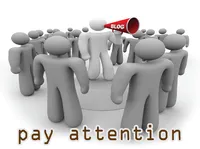 Định nghĩa & cách phát âm từ pay attention