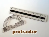 Định nghĩa & cách phát âm từ protractor