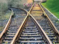Định nghĩa & cách phát âm từ rail