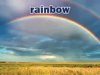 Định nghĩa & cách phát âm từ rainbow