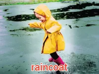 Định nghĩa & cách phát âm từ raincoat