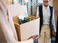 Định nghĩa & cách phát âm từ settle