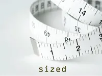 Định nghĩa & cách phát âm từ sized