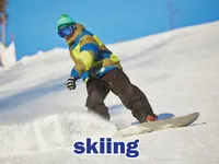Định nghĩa & cách phát âm từ skiing