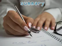 Định nghĩa & cách phát âm từ summary