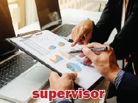 Định nghĩa & cách phát âm từ supervisor