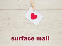 Định nghĩa & cách phát âm từ surface mail