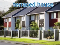 Định nghĩa & cách phát âm từ terraced house