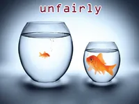Định nghĩa & cách phát âm từ unfairly