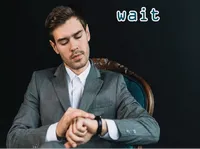 Định nghĩa & cách phát âm từ wait