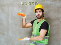 Định nghĩa & cách phát âm từ width