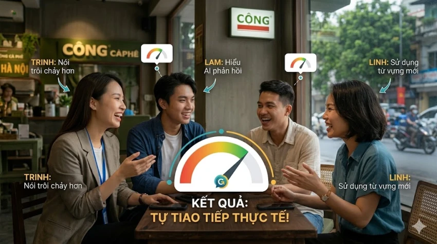 GoSpeak: Ứng dụng học tiếng Anh “nói thật – học thật” dành cho người bận rộn