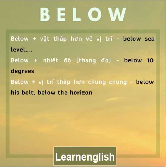 Cách sử dụng các giới từ căn bản và thông dụng nhất trong tiếng Anh