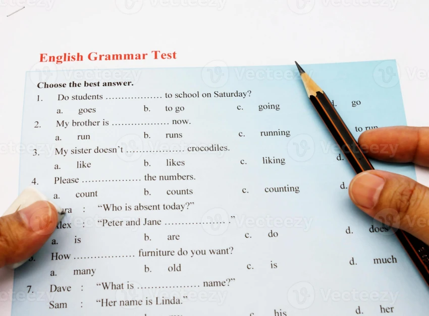 Đề thi ngữ pháp tiếng Anh - Cải thiện kỹ năng tiếng Anh của bạn