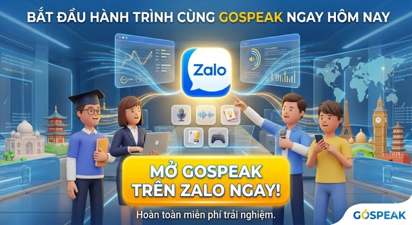 Master English with GoSpeak on Zalo – The Ultimate Solution for Busy Learners